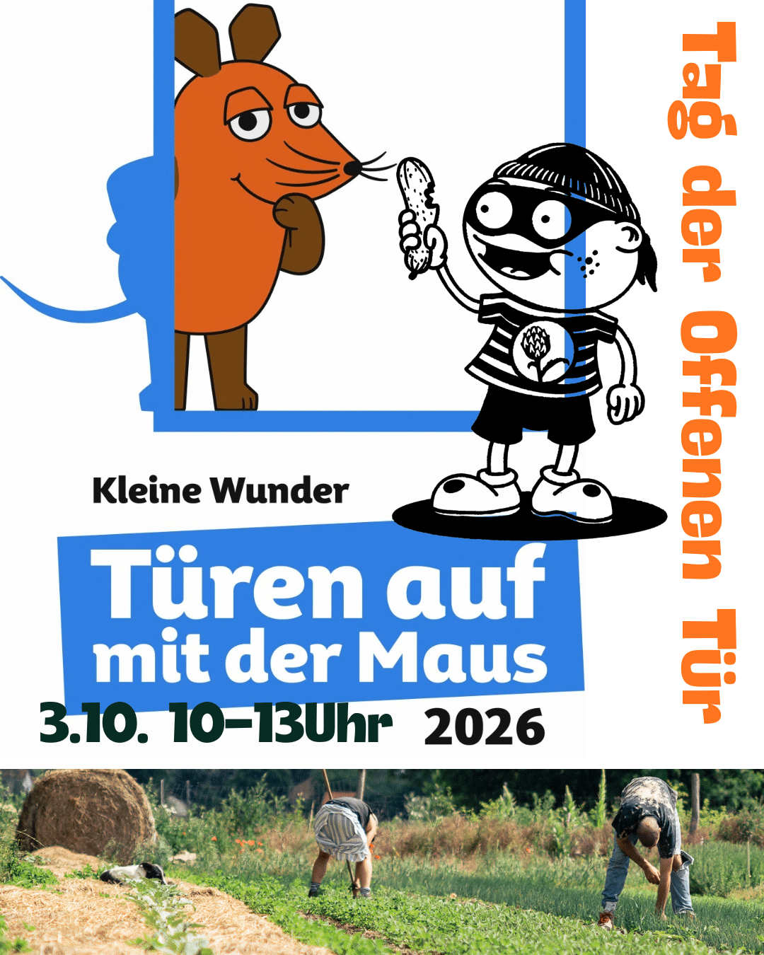 Tag der Offenen Tür (Türen auf mit der Maus* 2026)